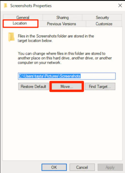 how to delete screenshots on windows 10