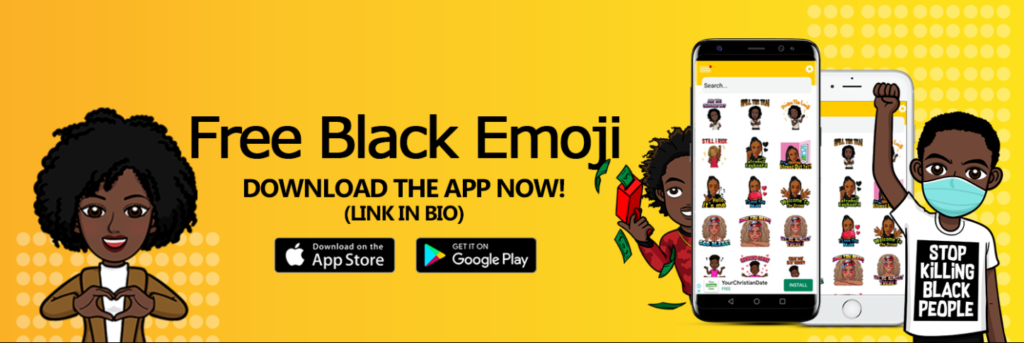 how to get black emoji on android