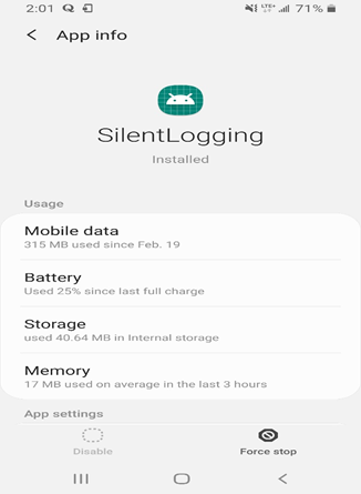 What Is Silent Logging Android
