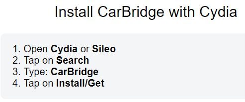 how to install carbridge ios 13